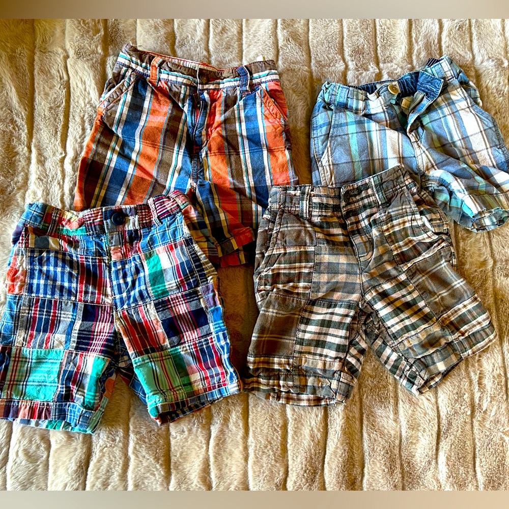 Boys 3T Plaid Toddler Shorts